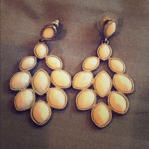 Francesca’s off white earrings